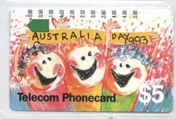 Foreign calling card 0542 Australia