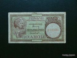 Romania 20 lei 1947 - 1950 rr rare banknote!