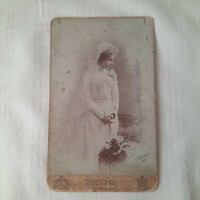 Strelisky  fotó  /kemény hátú,  13 x 21 cm/  1901