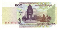 100 riels 2001 Kambodzsa UNC