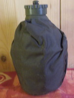 Austrian? Swiss (ch84) ? Military, marked water bottle (1984), 2 parts, + bag