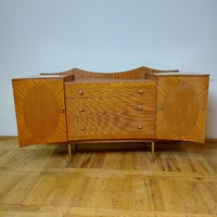 Inlaid commode mid-century sideboard