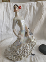 Orosz Koroszten porcelán Carmen figura