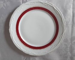 Porcelain flat and deep plate