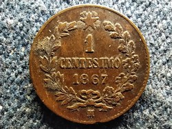 Italy ii. Viktor Emánuel (1861-1878) 1 centimeter 1867 m (id57601)