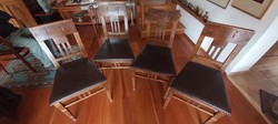 Szecessziós székek ,felújítva 4 db