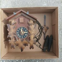The Black Forest cuckoo clock shown in the pictures is for sale