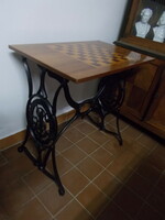 Inlaid chess table, chess table