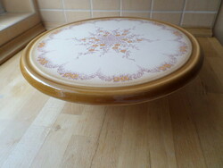 Cake bowl with ceramic base 33 cm
