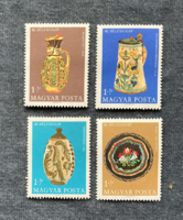 1968. Stamp Day ** - folk objects on stamps