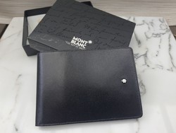 Mont blanc leather notebook