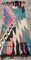 Tom tailor funky kelim colorful handwoven rug in new, beautiful condition. Negotiable!