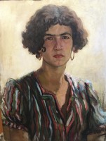 SOMA művésznevű festőművész :  Portré