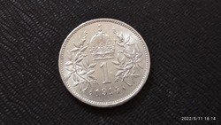 Austrian Francis Joseph 1 corona silver 1914