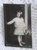 110-year-old postcard with special plastic decoration - 1908