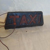 Retró taxi lámpa