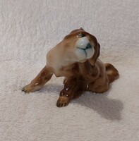 Rare! Zsolnay hand painted puppy sale!
