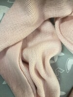 Huge pink, soft round scarf, plain, patternless atmosphere fashion scarf