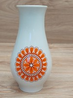 Alföldi porcelán tavaszi mintás váza