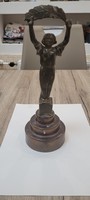 Kisfaludi strobl Zsigmond freedom statue. 26.5 cm.