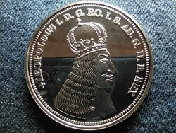 Királyi Koronák Utánveretben I. Lipót 5 korona .999 ezüst PP (id57450)