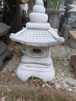 Rare yukimi gata japanese gardener stone lantern feng shui garden pond pagoda artificial stone sculpture
