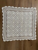 Antique crochet tablecloth