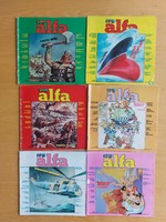 Alfa magazin, 1985, retro képregények