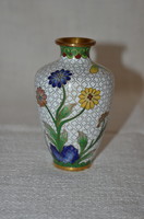 Small vase with partition enamel ( dbz 00121 )