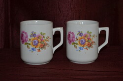 Pair of Zsolnay mugs ( dbz 00130 )