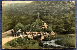 Bégalankás / Kereszt / híd fogat, birkanyáj  1914