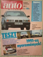 Car magazine 1991 / 1. ! In good condition !!!