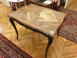 Baroque table damaged