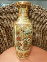 Kézzel festett,csodás nagy kínai váza