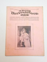 Régi újság 1926 Magyar uriasszonyok lapja