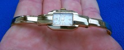 Swiss juwel women's gilded bracelet watch