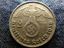 Németország Horogkeresztes .625 ezüst 2 birodalmi márka 1939 D (id77070)