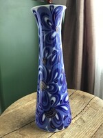 Old Kaiser cobalt porcelain vase