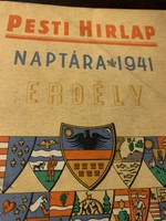 ERDÉLY 1941 / A Pesti Hirlap  Naptára