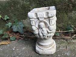 A special candleholder chalice with a biblical scene, like a small stone, for Zoli with free postage
