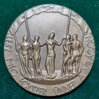 Beck ö. Philip: irredenta N.C.E. Membership fee medal, 1921