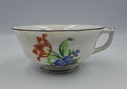 Herend cup with flower pattern