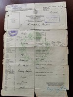 1940 Return certificate from Transylvania.