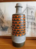 Mid century veb haldensleben floor vase 36 cm - with a gift small vase on request