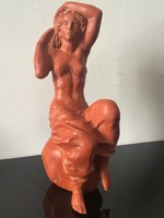 Tóth vali 32cm. Terracotta statue