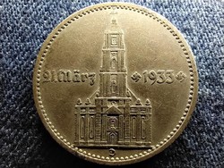 Németország A náci uralom 1. évfordulója - Potsdam templom .625 ezüst 2 birodalmi márka  (id77081)