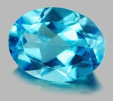 A miracle! Real, 100% natural swiss blue topaz gemstone 1.48ct (vvs)!! Its value: HUF 51,800!!