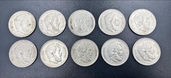 Louis Kossuth 5 ft coin (10 pieces)