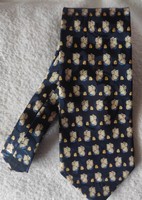Renato Balestra mouse pattern tie, Italian real silk tie