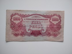 Vöröshadsereg 1000 pengő 1944